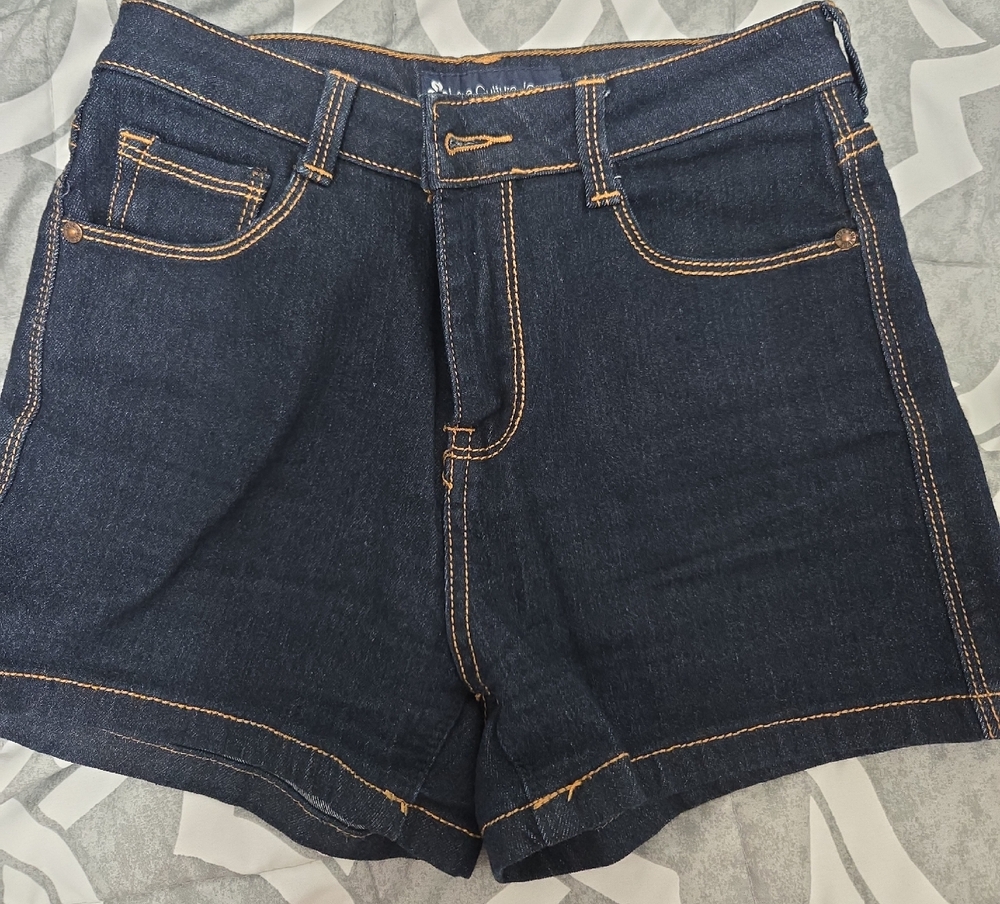 Love Culture Dark Blue Jean Shorts